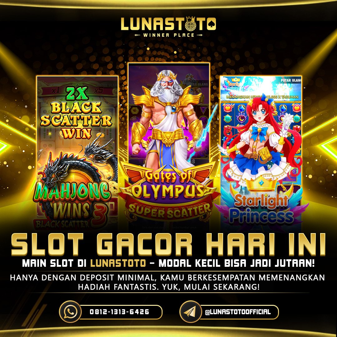 Lunaskale 2026 Gacor - Kemenangan Besar Menantimu Keseruan Tanpa Batas & Bonus Besar image 1